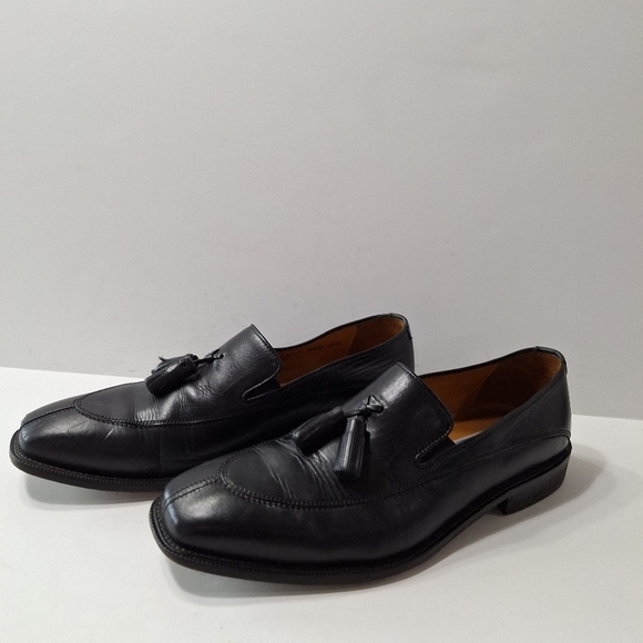 Sandro Men\'s Black Mario Preppy Slip On Tassel Loafers Size 9.5 main image 6